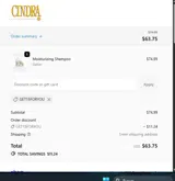 get15foryou coupon verification screenshot
