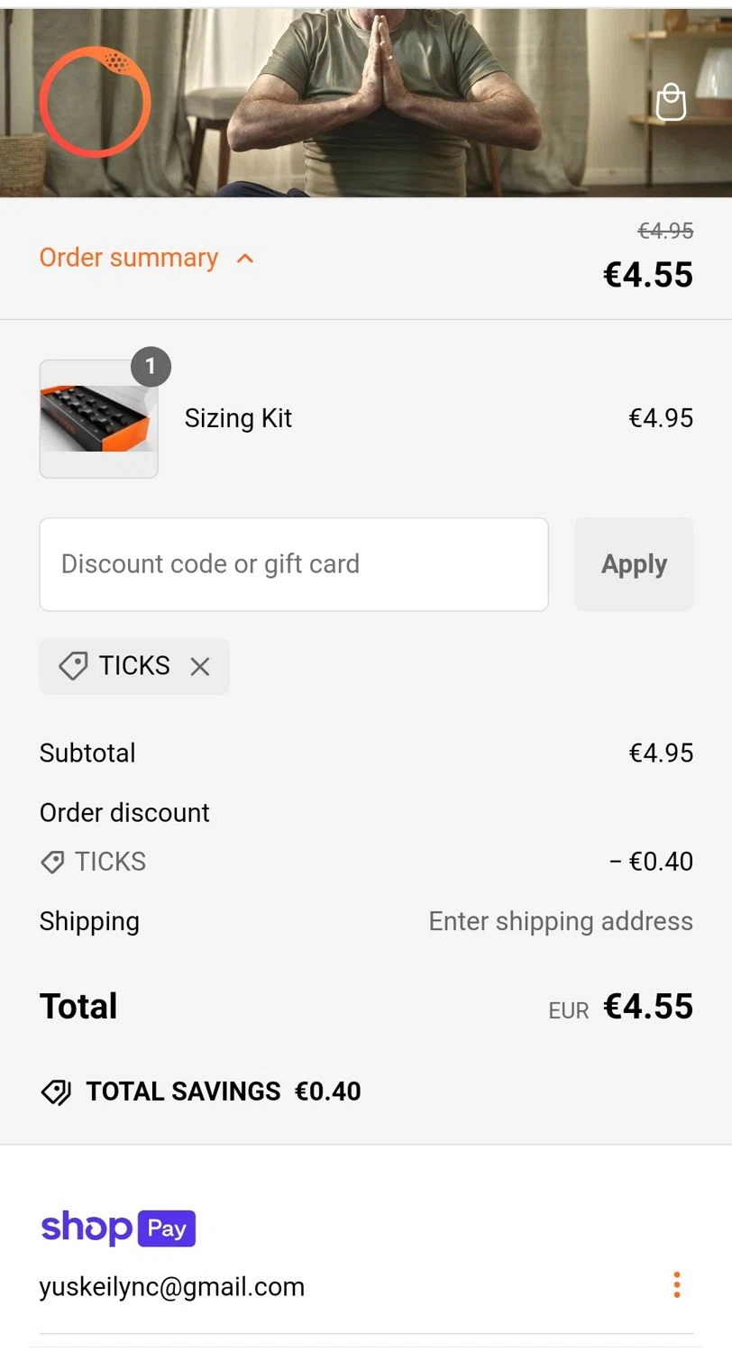 Circular discount code screenshot showing code TICKS applied at Circular checkout page. Uploaded by SimplyCodes community member Ronald13 on Dec 27, 2024