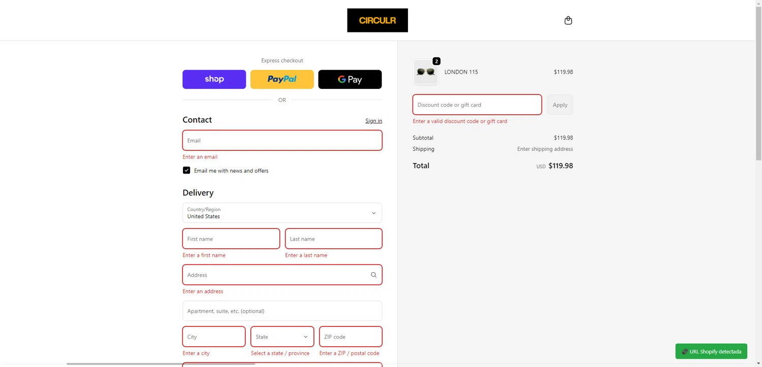 Circulr discount code screenshot showing code TOKYO50 applied at Circulr checkout page. Uploaded by SimplyCodes community member CrownWhiz8114 on Feb 22, 2026
