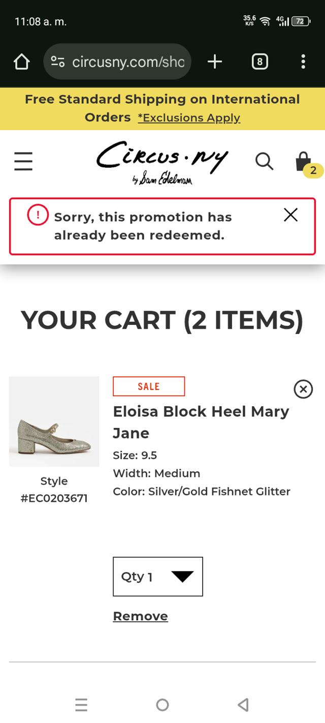 Circus NY checkout page showing Circus NY promo code box | Screenshot taken by SimplyCodes community member on Jul 23, 2025