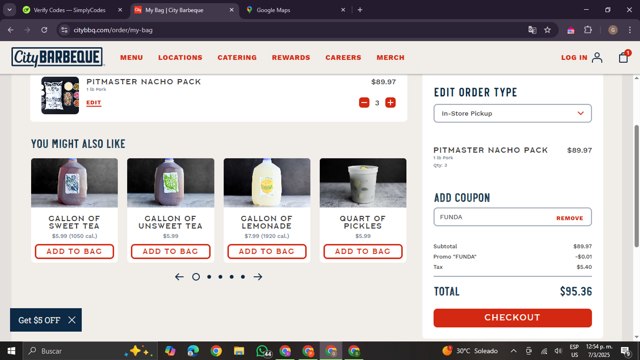 City BBQ Discount Codes - 5% Off (1 Verified) Sep 2025