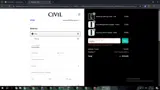 Civil coupon verification screenshot