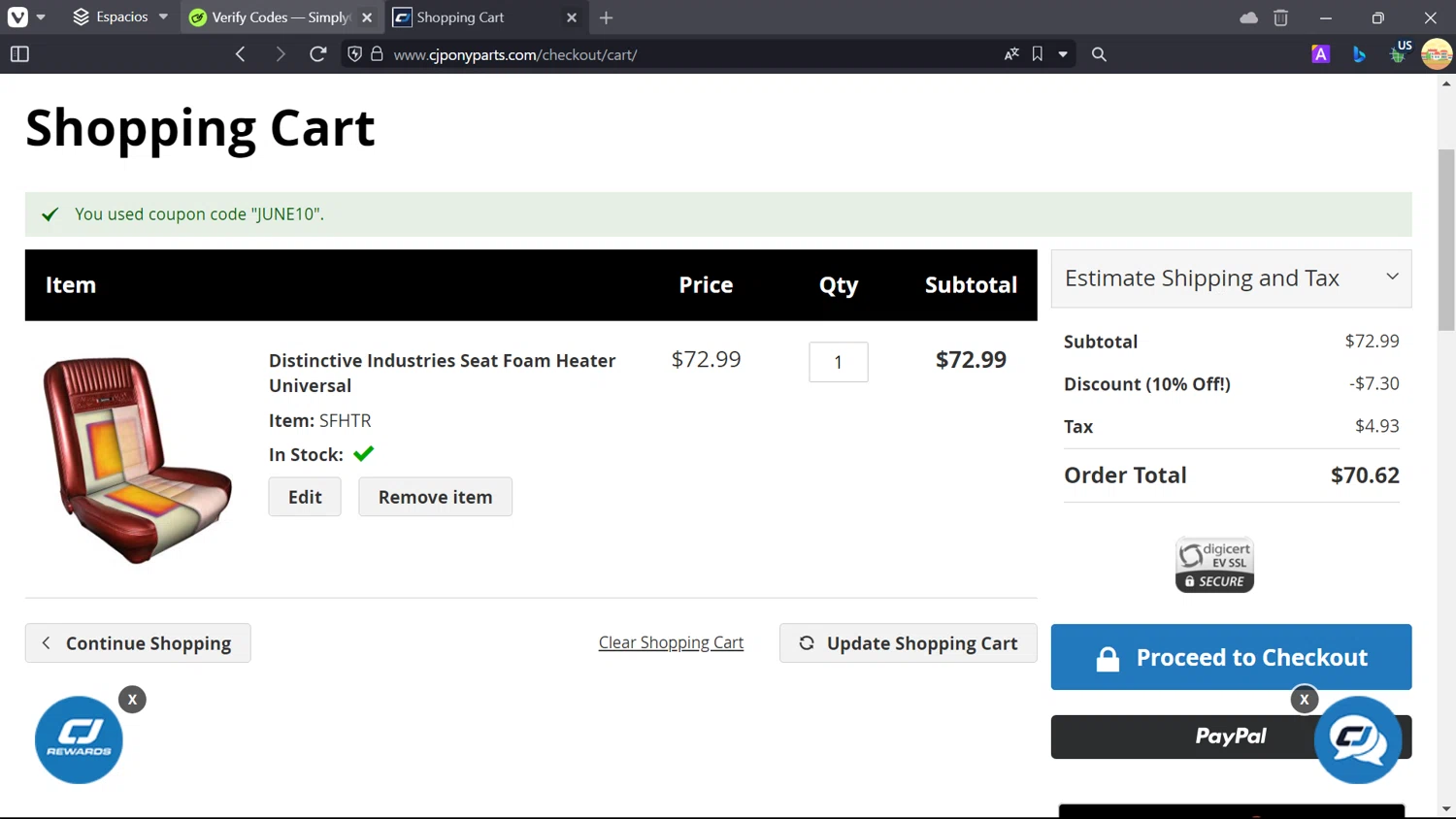 CJ Pony Parts Coupons 5 Off October 2024