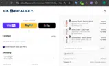 CK Bradley coupon verification screenshot