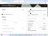 WELCOME15 coupon verification screenshot