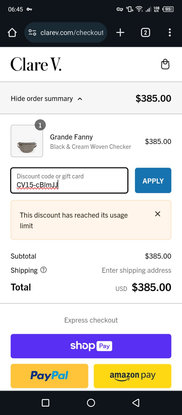 Clare V. Discount Codes 15 Off Coupon Codes in August