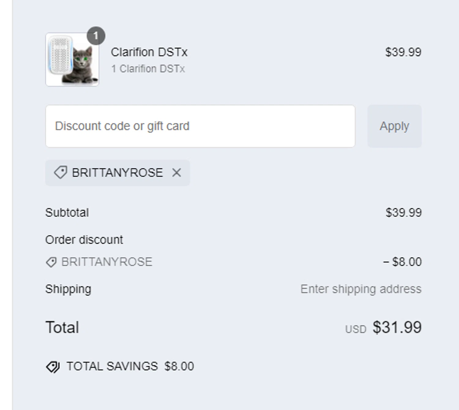 Clarifion air purifier coupon code discount