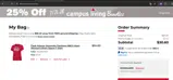 Clark Atlanta University Panthers coupon verification screenshot