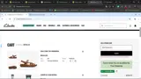 Clark's coupon verification screenshot