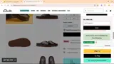 Clark's coupon verification screenshot