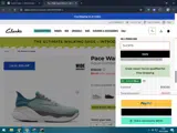 Clark's coupon verification screenshot
