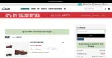 Clark's coupon verification screenshot