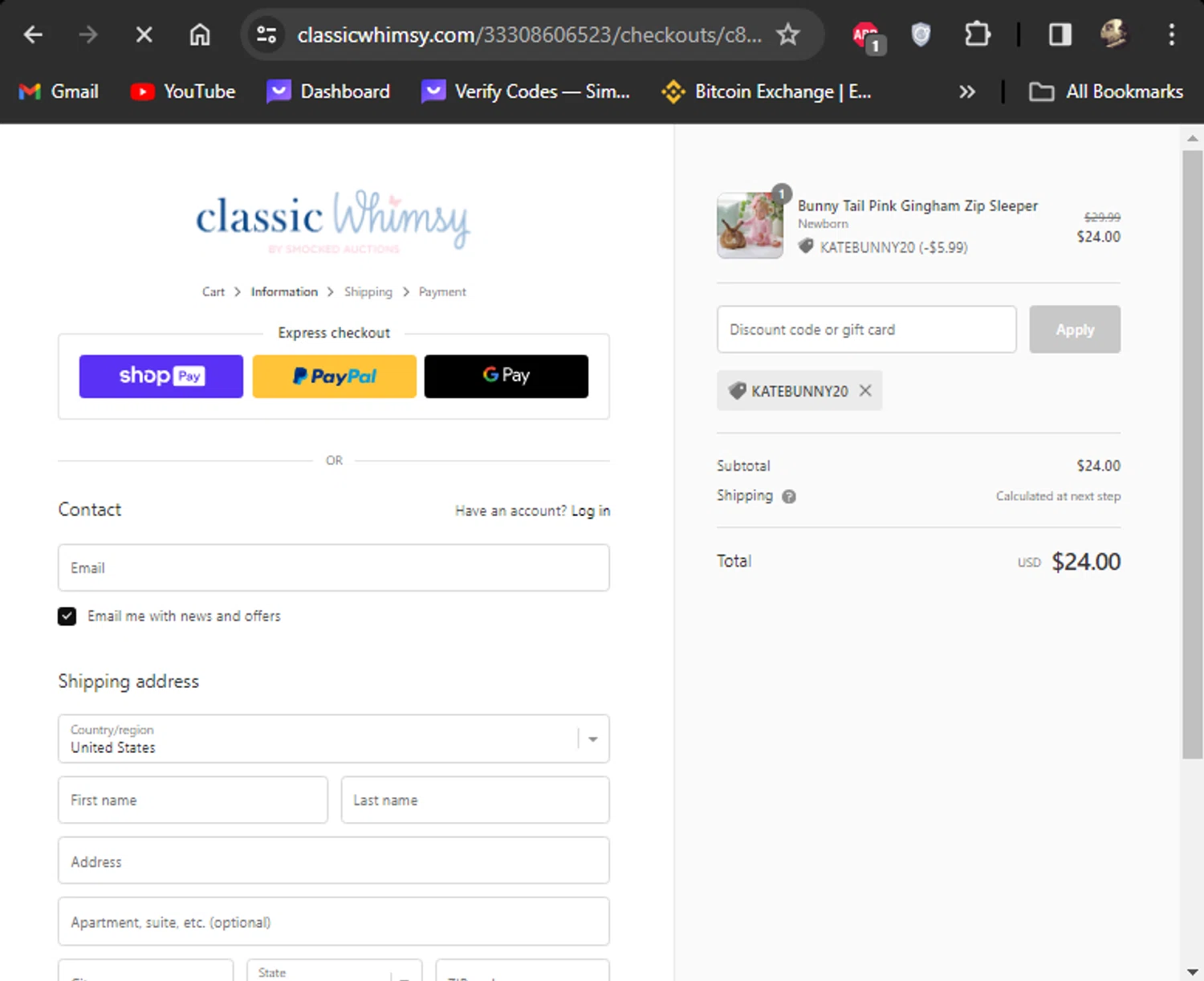 Classic Whimsy Promo Codes 20 Off June 2024