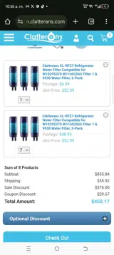 New25 coupon verification screenshot