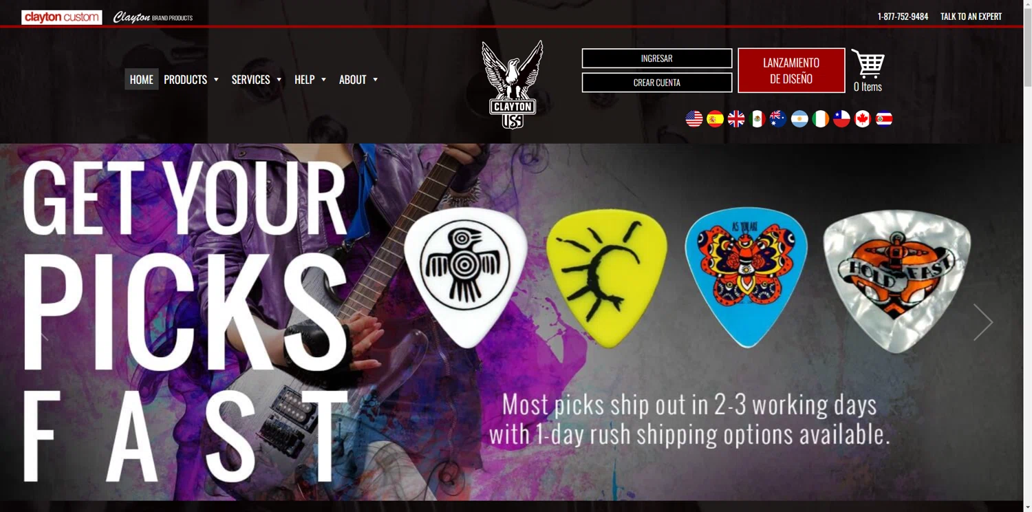 Clayton Custom checkout page showing Clayton Custom promo code box | Screenshot taken by SimplyCodes community member on Aug 13, 2024