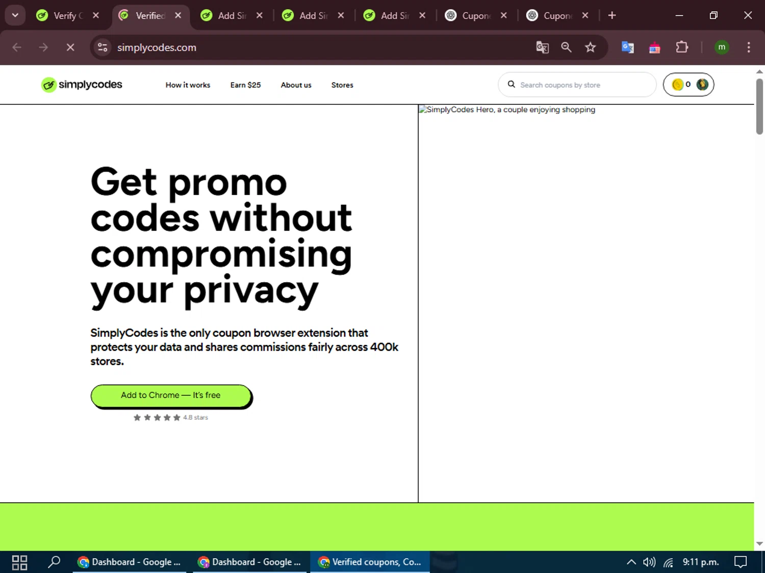 Clayton Custom checkout page showing Clayton Custom promo code box | Screenshot taken by SimplyCodes community member on Apr 9, 2025