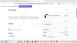 WELCOME55 coupon verification screenshot