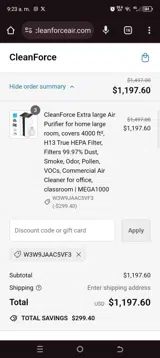 W3W9JAAC5VF3 coupon verification screenshot
