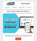 15OFF1000 coupon verification screenshot