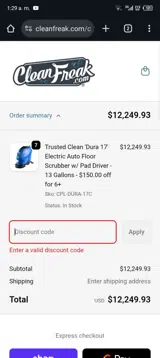 DESK26 coupon verification screenshot