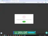 CLNWK26 coupon verification screenshot