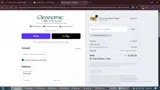 Cleanomic coupon verification screenshot