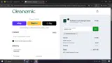 Cleanomic coupon verification screenshot
