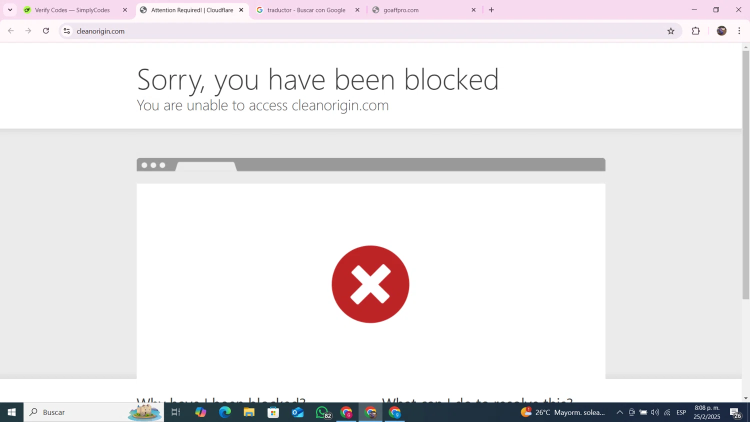 Clean Origin discount code screenshot showing code 7GXJ5JGLQL applied at Clean Origin checkout page. Uploaded by SimplyCodes community member andresito16 on Feb 26, 2025