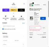 Clean Safe Products coupon verification screenshot