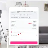 HOSTHUB coupon verification screenshot