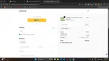 WELCOME15 coupon verification screenshot