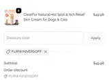 FURWINNERSOFF coupon verification screenshot