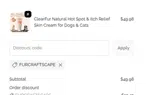 FURCRAFTSCAPE coupon verification screenshot