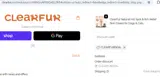 CLEARFURDEAL coupon verification screenshot