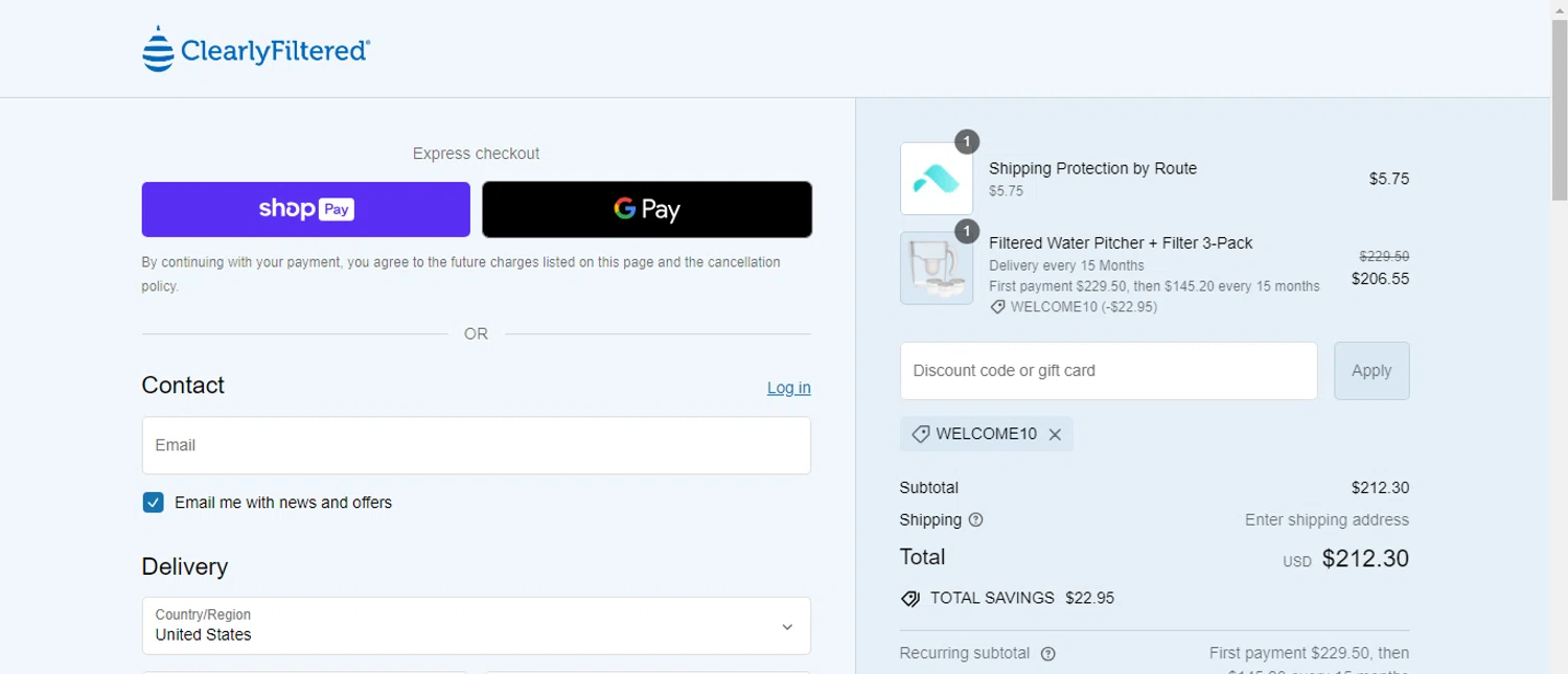 where to use Cox promo code box