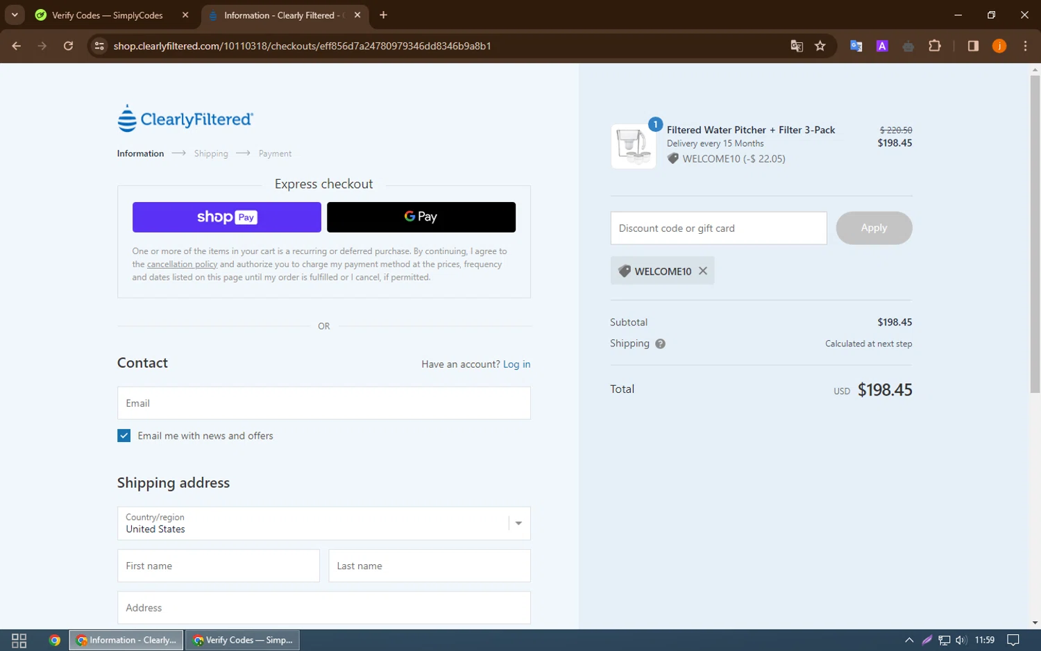 Clearly Filtered Discount Codes 10 Off September 2024