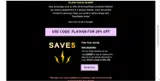 FLASH20 coupon verification screenshot