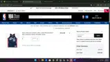 Cleveland Cavaliers coupon verification screenshot