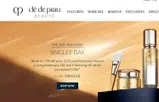 Clé de Peau Beauté coupon verification screenshot