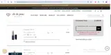 Clé de Peau Beauté coupon verification screenshot
