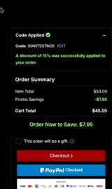 Cleveland Guardians coupon verification screenshot