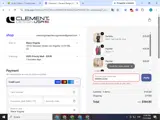 Clement Design USA coupon verification screenshot