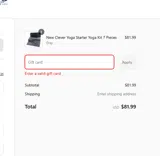 LISETTE10 coupon verification screenshot