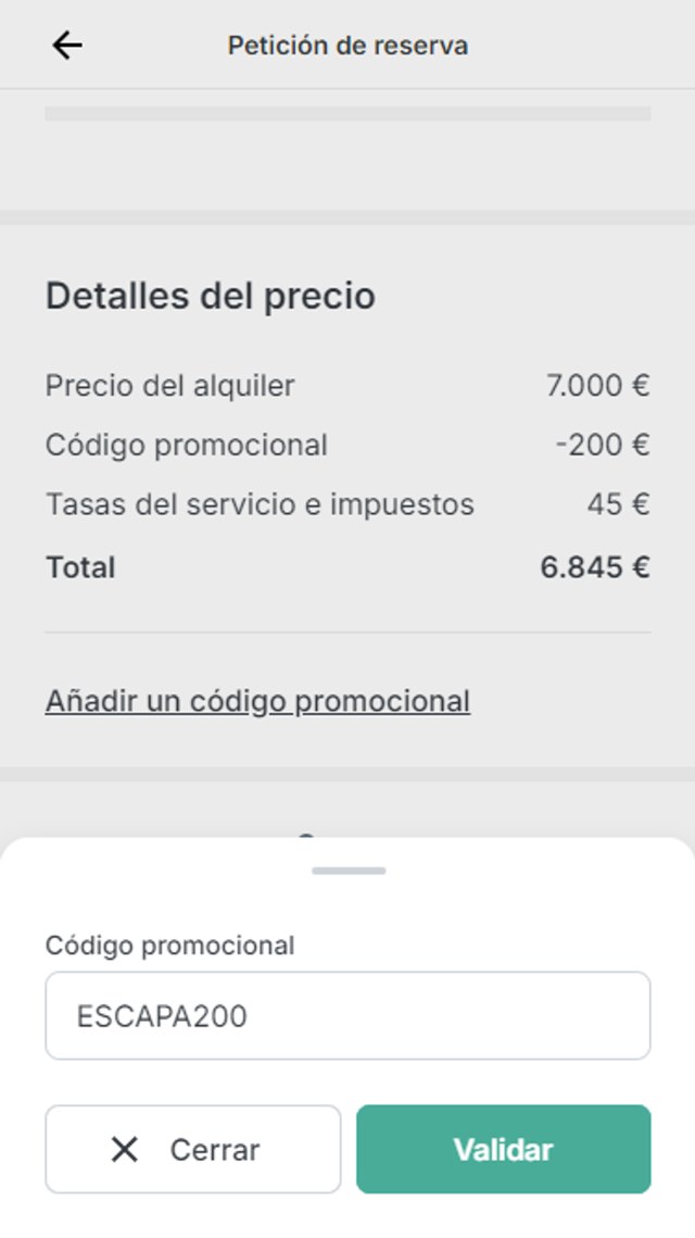Click&Boat checkout page showing Click&Boat promo code box | Screenshot taken by SimplyCodes community member on Oct 21, 2024