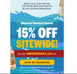 MEMORIAL15 coupon verification screenshot