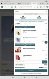 Kaylee20 coupon verification screenshot