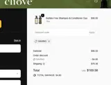 SAVING coupon verification screenshot