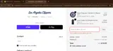 CLIPPERS-WBD coupon verification screenshot