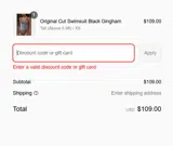 SUMMER10 coupon verification screenshot