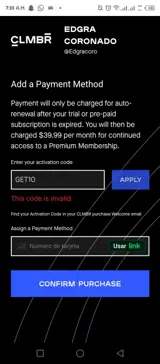 GET10 coupon verification screenshot
